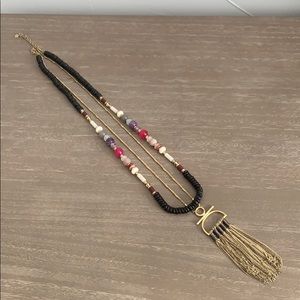 Stella & Dot double layered necklace